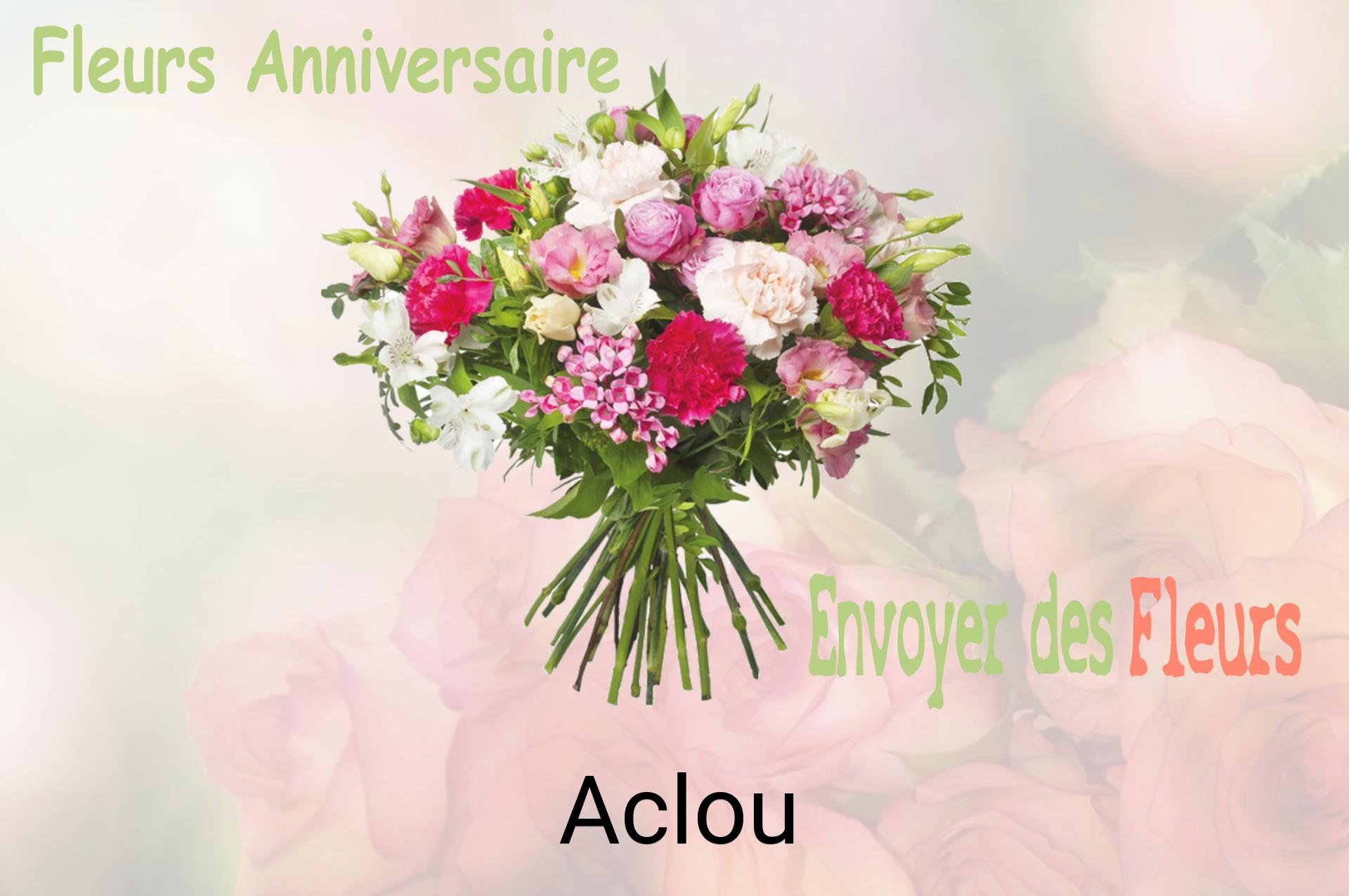 Bouquet de fleurs d’anniversaire livré à Aclou